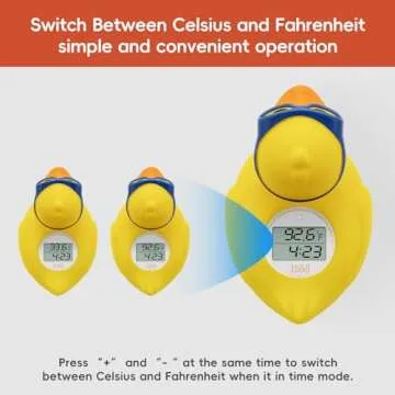 b&h Baby Bath and Room Thermometer - Safe & Fun