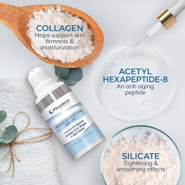 Plexaderm Eye Serum for Instant Wrinkle Reduction - Youthful Glow