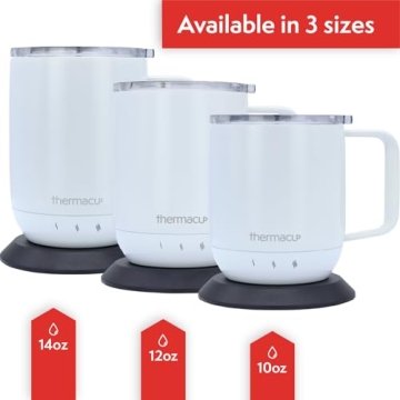 Thermacup Self-Heating Coffee Mug with Smart Features