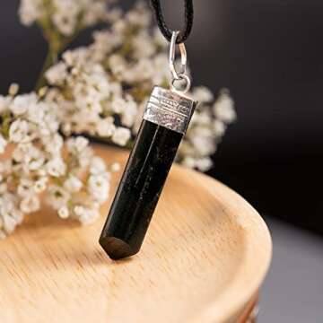 AYANA Black Tourmaline Necklace | Ethically Sourced, Handmade Black Tourmaline Jewelry - Protection ...