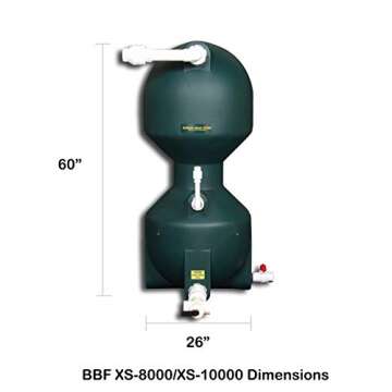 AST Bubble Bead Filter XS8000 - The Ultimate Pond Filtration Solution for Koi Ponds