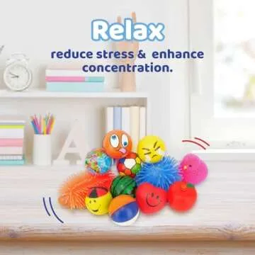 Neliblu Assorted Sensory Stress Balls for All Ages