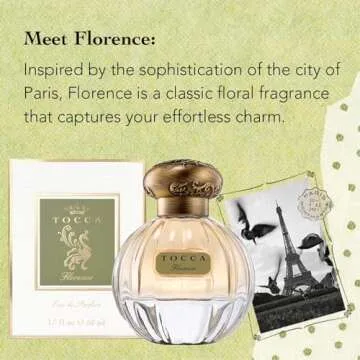 TOCCA Eau de Parfum Florence 1.7 oz Floral Luxury Perfume