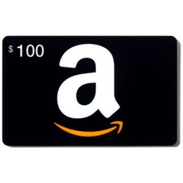 Amazon.com $100 Gift Card in a Greeting Card (Birthday Balloons Design)