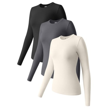 OQQ Women's Long Sleeve Fitted Tops for All Occasions