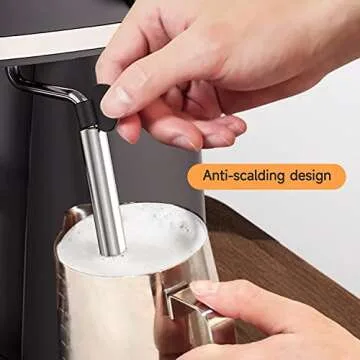 SOWTECH Espresso Machine with Steam Milk Frother - 1-4 Cup