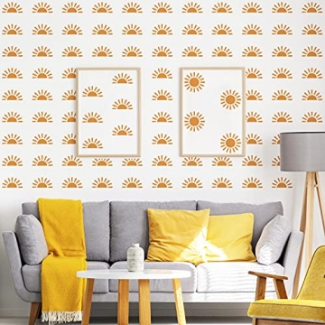 Sunshine Decal 4 Sheets Wall Decals for Kids Room