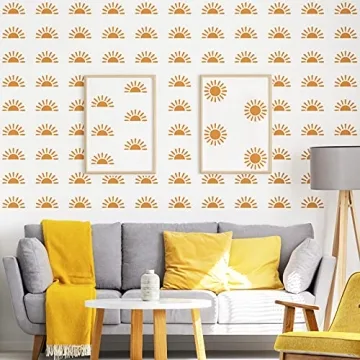 Sunshine Decal 4 Sheets Wall Decals for Kids Room