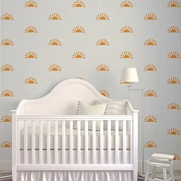 Sunshine Decal 4 Sheets Wall Decals for Kids Room