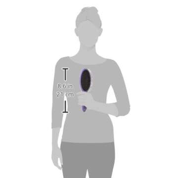 Wet Brush My Wet Brush Classic Brush Purple Oz, 3 Oz