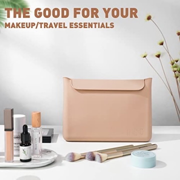 BEZOX Silicone Makeup Bag - Travel Friendly & Stylish