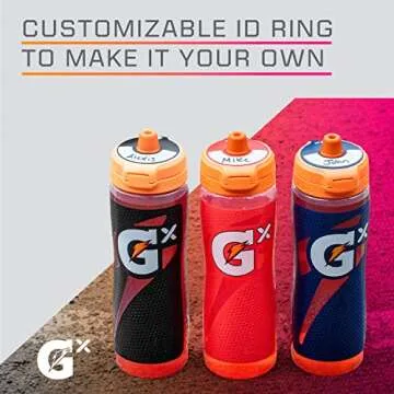 Customizable Gatorade Gx Squeeze Bottle for Sports