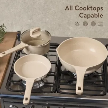 High-Performance Nonstick CAROTE Pots and Pans Set