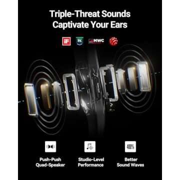 RAYNEO Air 2s AR/XR Glasses - 4 Speakers, 201" 120Hz 5000 Nits FHD OLED Display, AR XR Video Gaming Glasses, Smart Glasses for iPhone 16,15/Android/MAC/Switch/PS5/SteamDeck, Gift Ideas - 2024 New