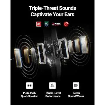 RAYNEO Air 2s AR/XR Glasses - 4 Speakers, 201" 120Hz 5000 Nits FHD OLED Display, AR XR Video Gaming Glasses, Smart Glasses for iPhone 16,15/Android/MAC/Switch/PS5/SteamDeck, Gift Ideas - 2024 New