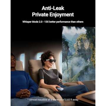 RAYNEO Air 2s AR/XR Glasses - 4 Speakers, 201" 120Hz 5000 Nits FHD OLED Display, AR XR Video Gaming Glasses, Smart Glasses for iPhone 16,15/Android/MAC/Switch/PS5/SteamDeck, Gift Ideas - 2024 New