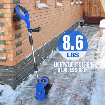 SOYUS Cordless Snow Shovel - Lightweight Electric Snow Blower