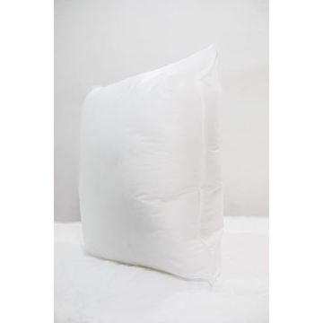 IZO All Supply Square Sham Stuffer Throw Pillow Insert, White, 18 by 18 Inches, Pack of 4