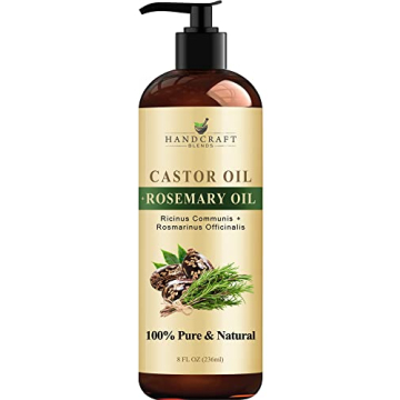 Handcraft Blends Organic Castor Oil - Pure & Natural Hair Growth