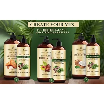 Handcraft Blends Organic Castor Oil - Pure & Natural Hair Growth