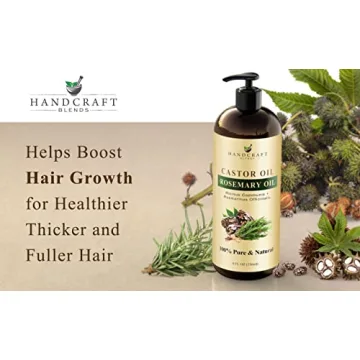 Handcraft Blends Organic Castor Oil - Pure & Natural Hair Growth