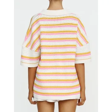 Stylish Tankaneo Women’s Striped Pajama Set for All Seasons