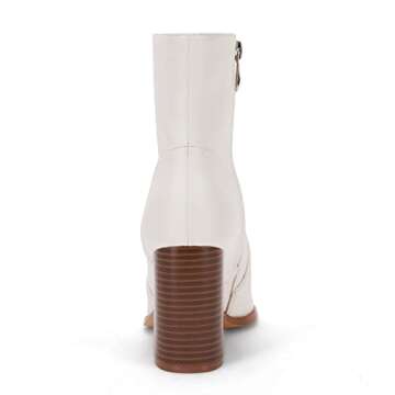 Ermonn Women’s Chunky Heels Ankle Boots – Elegant & Comfortable Booties