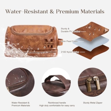 Custom Large Capacity Toiletry Bag for Men