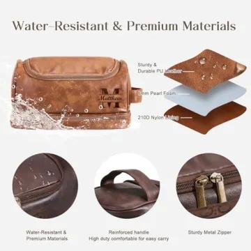 Custom Large Capacity Toiletry Bag for Men