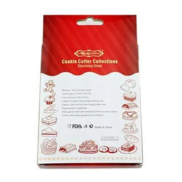 Christmas Tree Cookie Cutters - 3 Sizes Stainless Steel