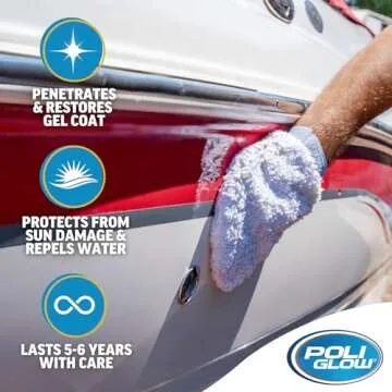 Poli Glow — 32 Ounce Fiberglass Restorer. Made for Boats and RVs and More.