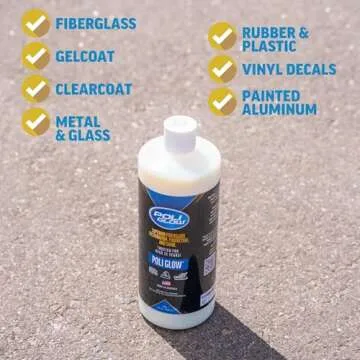 Poli Glow — 32 Ounce Fiberglass Restorer. Made for Boats and RVs and More.