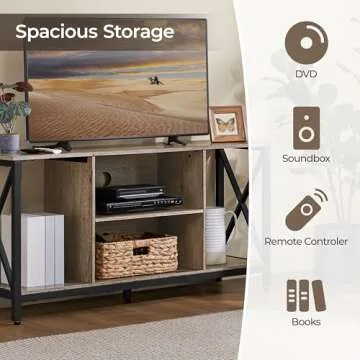 Topeakmart 55 Inch TV Stand - Stylish & Functional Design