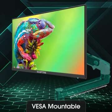 24 Inch Ultra Thin 1080P 75Hz LED Monitor by Sceptre