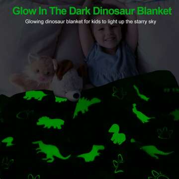 Dinosaur Blanket for Boys - Soft, Fun, and Cozy