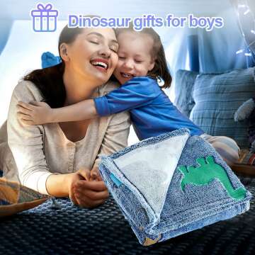 Dinosaur Blanket for Boys - Soft, Fun, and Cozy