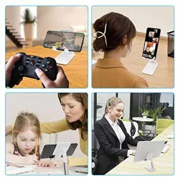 Adjustable Folding Cell Phone Stand - Portable Holder