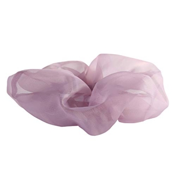 Oversized Organza Hair Scrunchies Set - 6PCS for Women