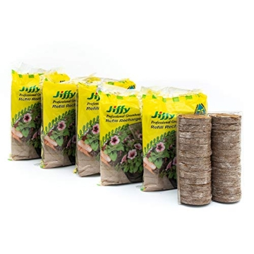 Jiffy Seed Starting 125 Pellets Eco-Friendly Garden Seed Starter