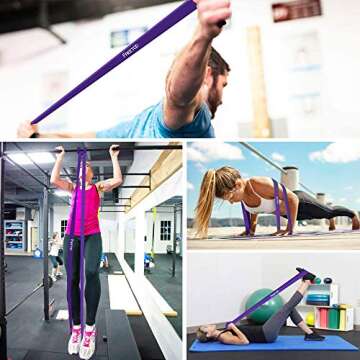 Durable Pull-Up Assistance Bands for Resistance Workouts