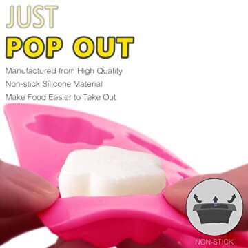 Anaeat Silicone Molds for Homemade Dog Treats and Snacks