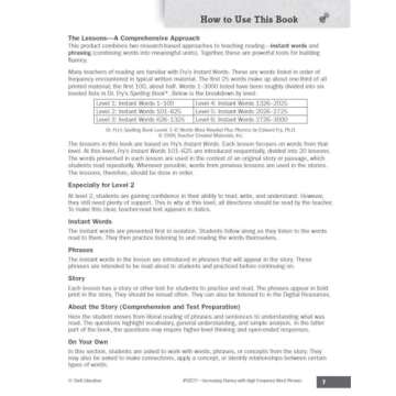 Increasing Fluency with High Frequency Word Phrases Grade 2 (Increasing Fluency Using High Frequency Word Phrases)