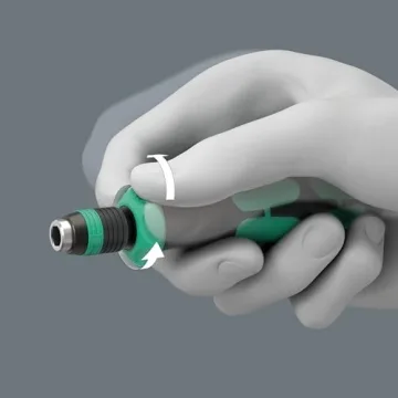 WERA Bitholding Screwdriver with Quick-Release Ratchet
