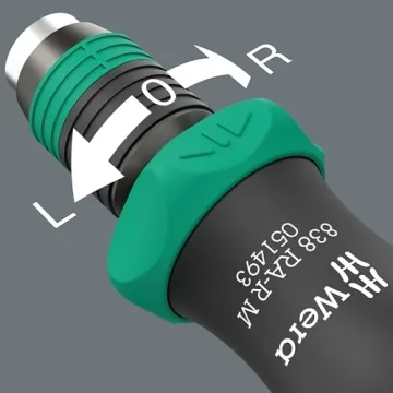 WERA Bitholding Screwdriver with Quick-Release Ratchet