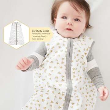 Burt's Bees Baby Beekeeper Wearable Blanket - Organic Cotton