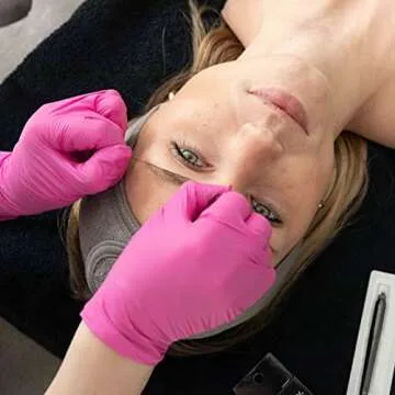 FRAMAR Pink Nitrile Disposable Gloves - Perfect for All Occasions