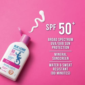 Blue Lizard Baby Mineral Sunscreen - SPF 50 Protection