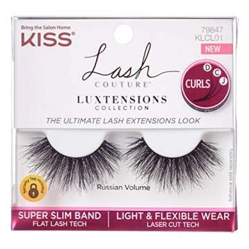 Kiss Lash Couture Luxtensions Russian Volume (Pack of 2)
