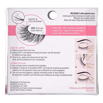 Kiss Lash Couture Luxtensions Russian Volume (Pack of 2)