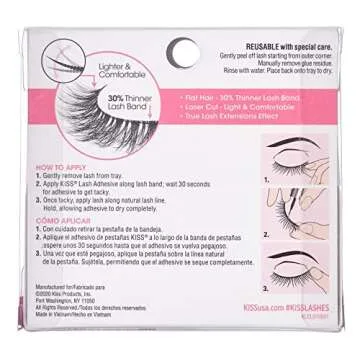 Kiss Lash Couture Luxtensions Russian Volume (Pack of 2)